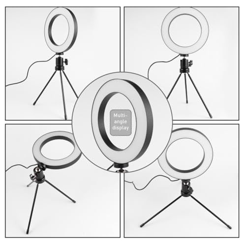 Anillo de luz LED para videoconferencias perfectas y reuniones virtuales desde casa 5