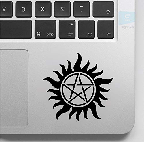 SIGN EVER Supernatural Decal Vinyl Laptop Stickers for 15.6 14 13 Inch and All Models L x H 7.00 cm x 7.00 cm Pack of 2 (B083F12VVH) Amazon Price History, Amazon Price Tracker