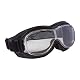 Piwear Motorradbrille Toronto – Retro Schutzbrille für Brillenträger