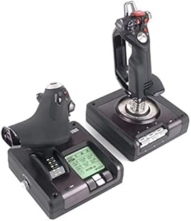 Logitech G Saitek X52 Pro Flight Control 945-000003, Joystick, Czarny/Srebrny