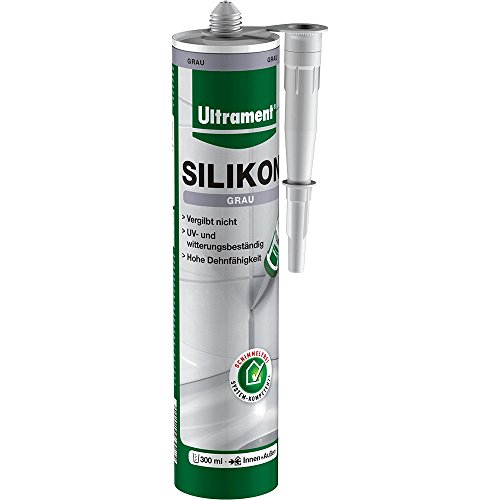 Ultrament Silikon, grau, 300ml