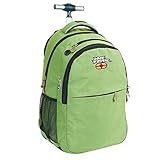 No Fear No Fear - Mochila con ruedas, color verde claro, 48 cm, mochila, verde