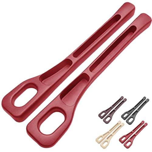 Letics 隙間クッション 車用 シートサイドポケット 隙間埋め収納 カーシート すきま収納ポケット 左右2個入り (レッド)