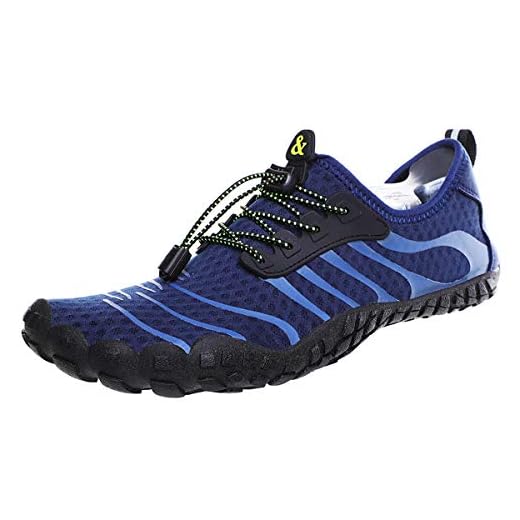 Zapatos de Agua Hombres Mujeres Calzado Acuático Seco Rápido Anfibio Deportes Unisex Escarpines Ligero Suela Duradera para Senderismo Buceo Natación Surf Playa Piscina Ejercicio Acuático