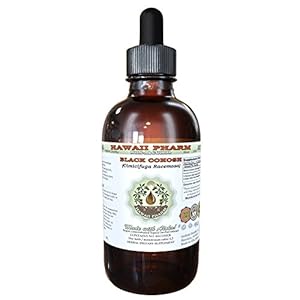 Black Cohosh Alcohol-Free Liquid Extract, Organic Black Cohosh (Cimicifuga Racemosa) Dried Root Glycerite Hawaii Pharm…