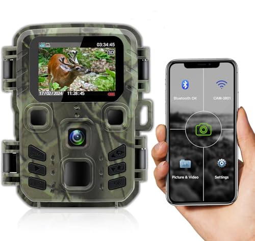 RecorCam Cámara de Caza WiFi 24MP 1296P
