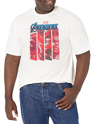 Marvel t-shirt homme robuste en coton noir résistant coupe droite confortable au quotidien