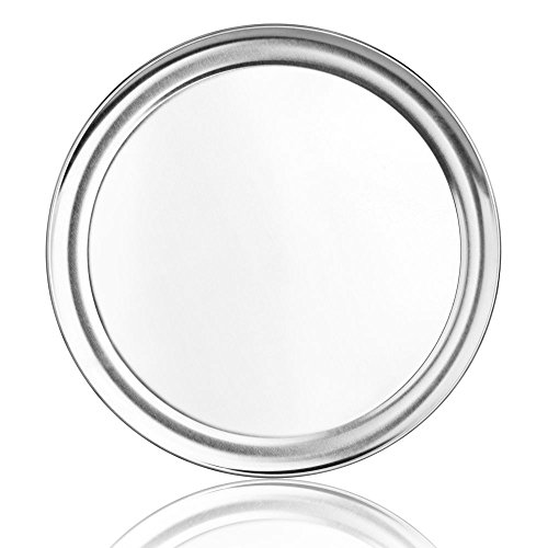 20" Pizza Pan Aluminum - 18 Gauge Wide Rim PT-WR20