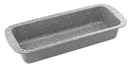 Masterchef Junior - Molde Rectangular para Bizcochos - Diseño en Acero de Carbono - Superficie Antiadherente - 35x13,5x6 cm - Apto para Horno y Lavavajillas