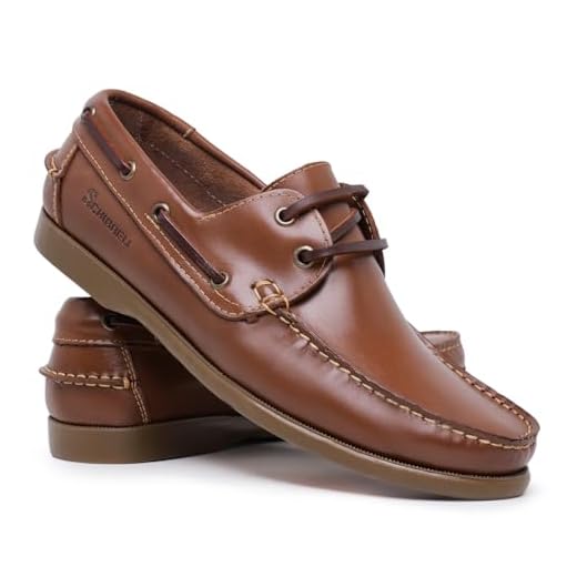 Schiareli Mocassim Masculino em Couro Legítimo, Dockside Náutico, Azul Marinho, Marrom e Preto, Antiderrapante, Casual para Caminhada e Uso Diário (Bambu, BR, Adulto, Numérico, 44)