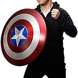 disfraces niños carrefour Escudo del capitán: completa la misión final de Marvel. Los acabados de alta calidad y los detalles con estilos icónicos rojo, blanco y azul pueden recrear escenas de películas.La versión original es 1: 1 y el diámetro es de aprox.12.5in / 18.7in / 23.6in.
