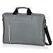 Produktbild Hama Laptoptasche, für Notebooks bis 40cm/15,6 Zoll, Kapstadt II (Umhängetasche mit Schultergurt, Kofferschlaufe, Henkel, Zubehörfach) Laptop-Hülle, Tragetasche grau/grün