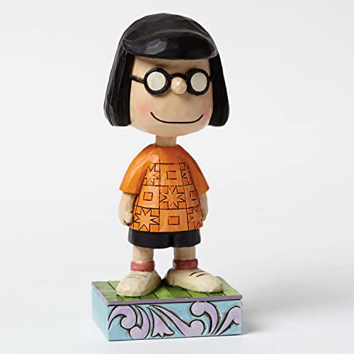 Enesco 4049407 Peanuts by Jim Shore Marcie Personality Pose Figurine