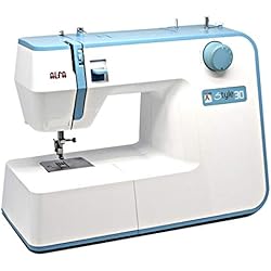 Maquina De Coser Brother Prestige 30 Precio ALFA Máquina de Coser, Style 30, Azul Cielo, 19 Puntadas, 30 x 19 x 41 Cm, Accesorios Incluidos, Tamaño Estándar, Talla Única