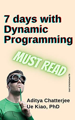 7 days with Dynamic Programming (#7daysOfAlgo Book 1) (English Edition)