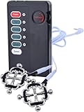 Electric Shock Nipple Clamps BDSM Nipple Clamp with Chains Adjustable Electric Shock Nipple Toys That Bring Pleasure Toy for Adults Role Play Game Sweater AI9