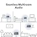 WiiM Amp Pro: Multiroom Streaming Amplifier | Compatible with Google Cast, Alexa | HDMI, Voice Control | Stream from Spotify, Amazon Music, Tidal & More - Dark Gray
