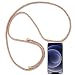 Produktbild UYMO Handykette Kompatibel mit iPhone 12 Pro/12 Hülle- Stylische Kette Weich Silikon Schutzhülle mit Band Handyhülle zum Umhängen Kordel für iPhone 12 Pro/12 6.1 Zoll, Rainbow