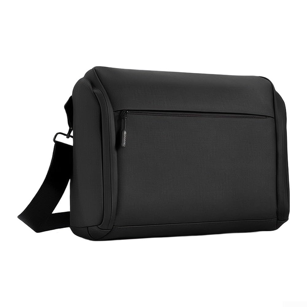 Borsa a tracolla impermeabile per computer portatile da 35,5 cm, ergonomica, con fodera ammortizzante, custodia 900D per studenti, viaggi, lavoro