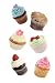 Edupress EP2661/ Cupcake 36 Mini Accents/6 designs