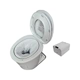 Verschweißende Toilette 12V mit Akku | Camping WC chemiefrei | SOFORT VERFÜGBAR