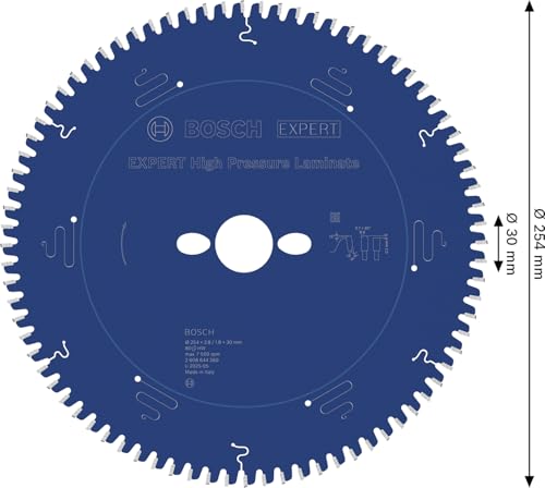 Bosch Expert for High Pressure Laminate Lame de scie circulaire 254 x 30 x 2 8 mm 80 dents 2608644360 - vue 5