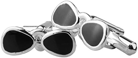 Shining Jewel Funky & Stylish Cufflinks for Men - Sunglasses Design (SJ_7054)