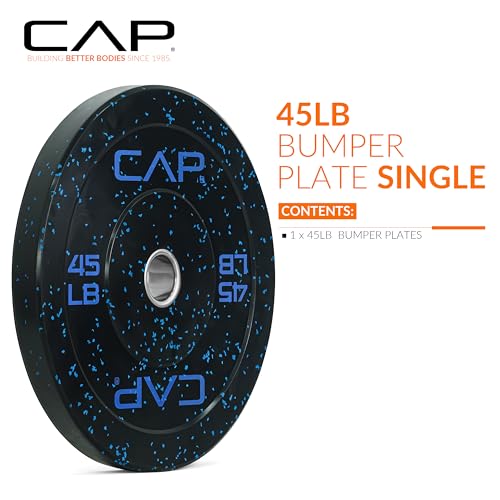 Image of CAP Barbell Rubber Olympic Bumper Plate | Multiple Options /Colors