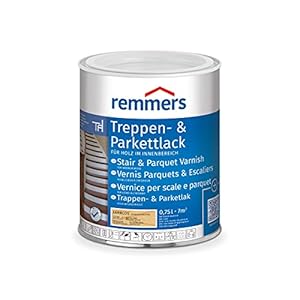 Remmers Trappen- & Parketlak zijdeglans kleurloos, 0,75 liter, watergedragen hout- en parketverzegeling voor binnen…