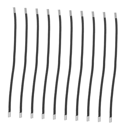 BESTonZON 10pcs Shock Mount Elastic Bands Durable Rubber Rings for Microphones Vibration Holder Clips for Home Studio and Outdoor Interviews Fit Easy Installation