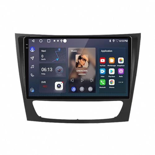Navegación de video para Mercedes W211 y viajes conectados con Carplay pantalla 32G
