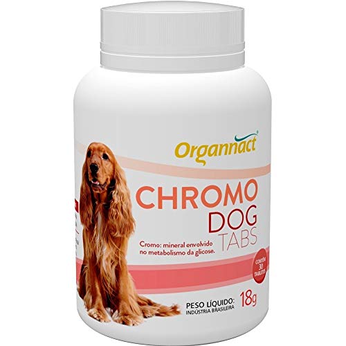 Combo 2un Suplemento Organnact Chromo Dog 30 Tabs cada
