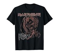 Official Iron Maiden Merchandise Iron Maiden T-Shirts for Men, Women, Boys and Girls; Iron Maiden Band T-Shirt; Iron Maiden Shirt Lightweight, Classic fit, Double-needle sleeve and bottom hem