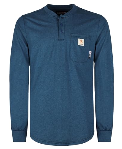 FR shirts 6oz lightweight flame resistant henley