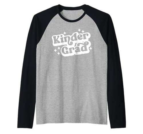 2025 Kinder Graduate Kindergarten Graduation 2025 Boys Girls Raglan Baseball Tee