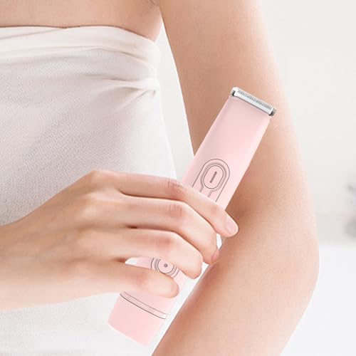 Recortadora corporal impermeable para mujer afeitadora recargable con doble cabezal para ducha 2