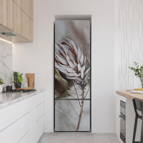 Diseño Elegante de Planta Seca en Vinilo Premium 60x190 cm para Cocinas 3