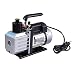 HomCom Single Stage 7 CFM Rotary Vane 1/2 HP HVAC Refrigerant Vacuum Pump