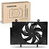 A-Premium Engine Radiator Cooling Fan Assembly Compatible with Select Ford Models - Fiesta 2011-2019, L4 1.6L - Replace# 1557572, 8V518C607AF