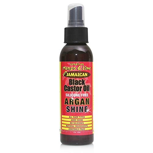 Jamaican Black Castor Oil Mango & Lime Argan Shine Silicone Free 118,5 ml