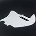 Left-handed Guitar Pickguard for ACOUSTASONIC TELE Hybrid Style, 3Ply White