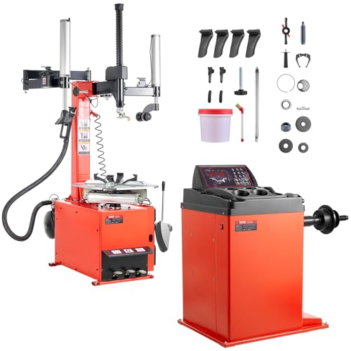 VEVOR Electric Tire Changer & Balancer Combo