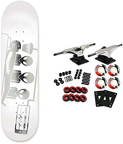 Alien Workshop Skateboard Complete Abduction 3D Foil 8.0"
