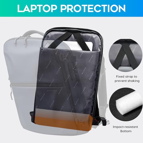 Image of BANGE Sleek Fashion Backpack Combines Anti-Theft Security with Lightweight Comfort for Trendy Travelers