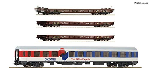 Preisvergleich Produktbild Roco 76346 H0 4er-Set Rollende Landstraße der ÖBB