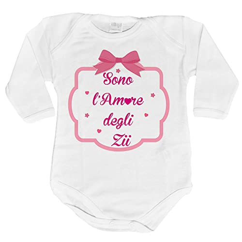 Fupies Body neonata Sono L'Amore degli zii con Fiocco 6