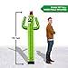 LookOurWay Air Dancers Wacky Waving Inflatable Tube Man Attachment - 6 Feet Tall Advertising Air Dancer Waving Man Inflatable Tube Guy - Blower Not Included - Cactus