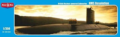 ***HMS Resolution British nuclear-powered submarine 1/350 Micro Mir 350-026