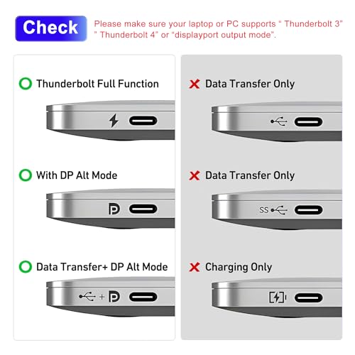 Adaptador tipo C a HDMI compatible con iPhone 15 MacBook Chromebook Galaxy 3