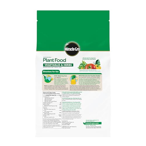 Miracle-Gro Water Soluble Plant Food Vegetables & Herbs, 2 lb. (2-Pack) - image 2